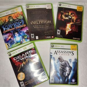 LOT Xbox 360 console Games